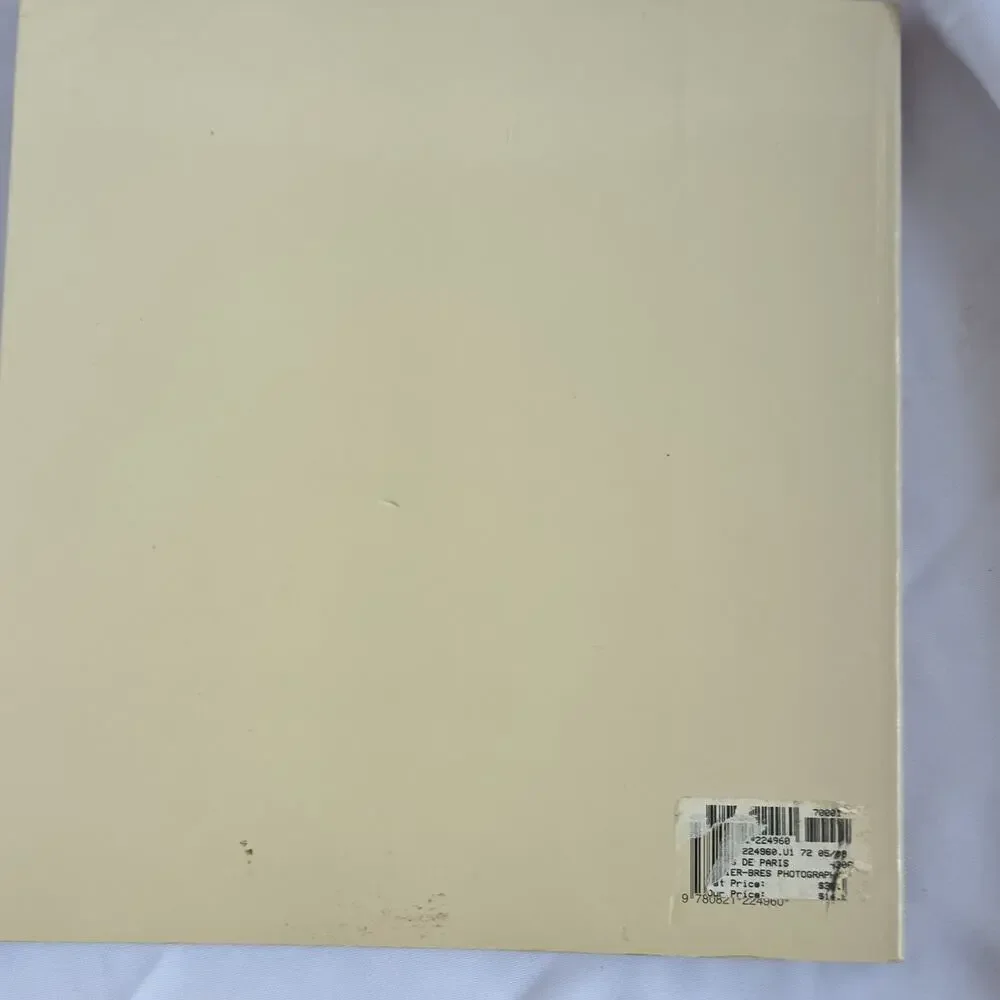 Henri Cartier-Bresson À propos de Paris Hardcover Illustrated French Bulfinch